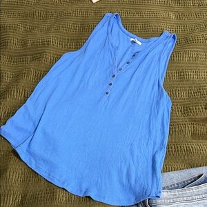 Maurices Vibrant Blue Tank Top